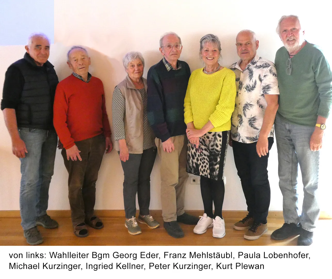 Neuwahlen der Jahreshauptversammlung vom 16.04.2026