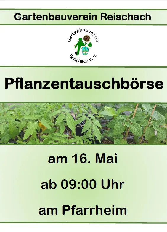 Gartenbauverein lädt zum Pflanzen tauschen oder abgeben ein