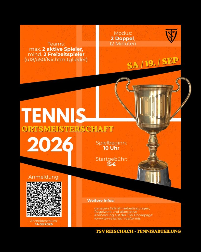 Tennis Ortsmeisterschaft 2026
