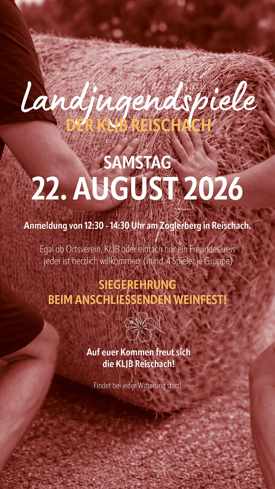 Landjugenspiele & Weinfest der KLJB Reischach