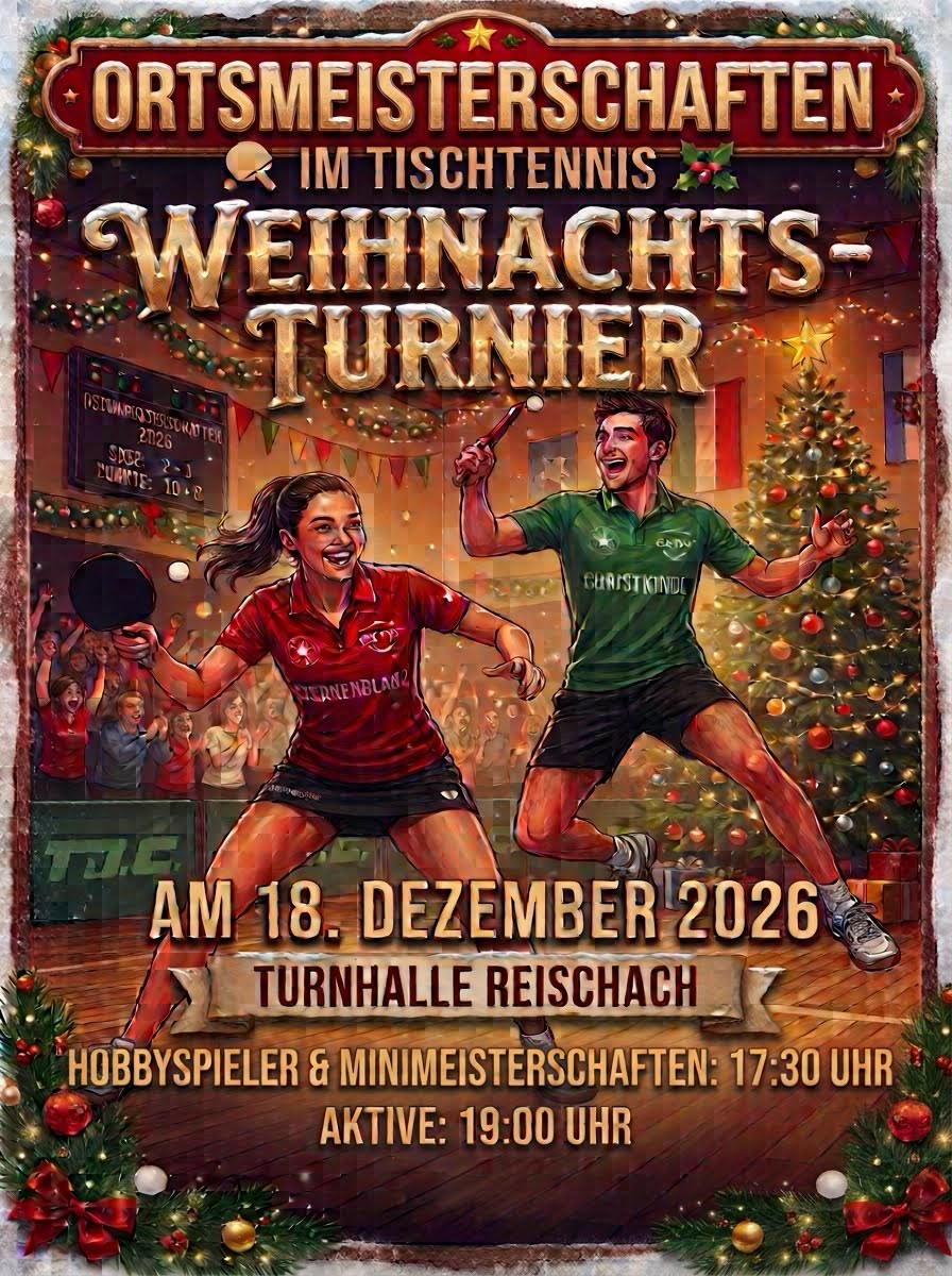 Tischtennis Ortsmeisterschaft 