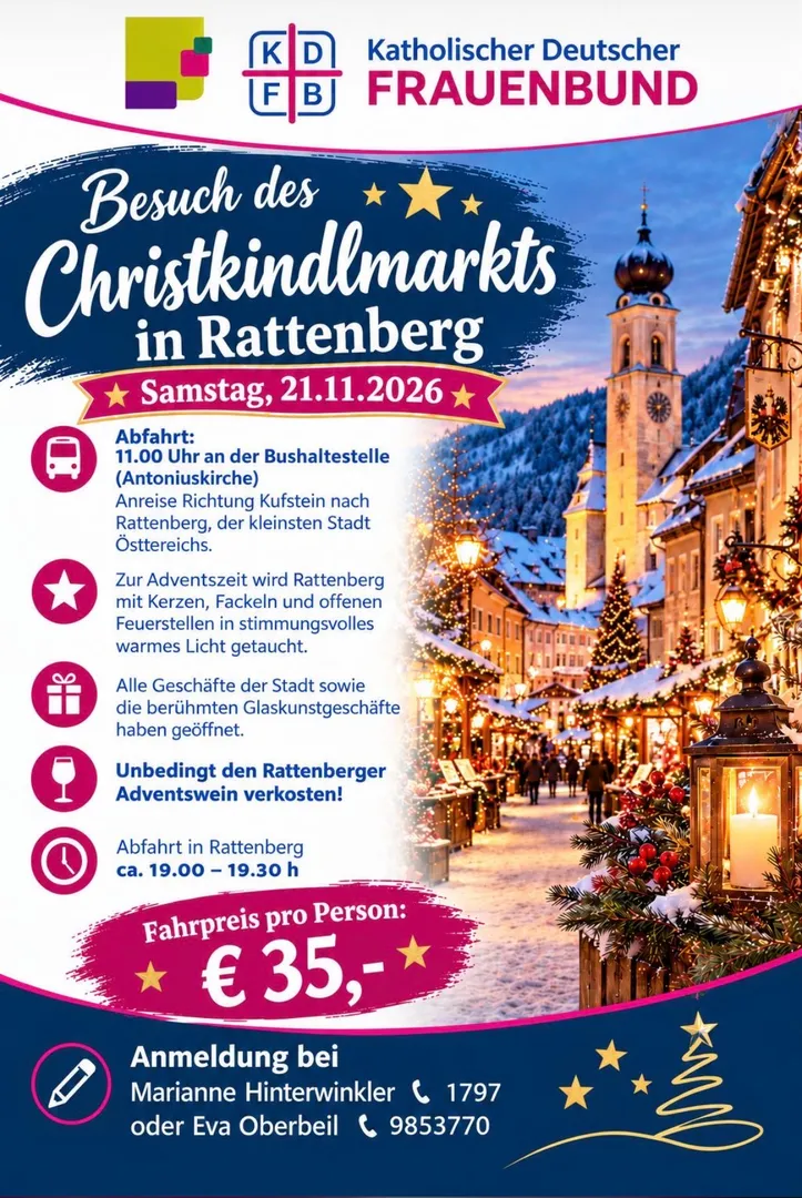 Christkindlmarkt in Rattenberg