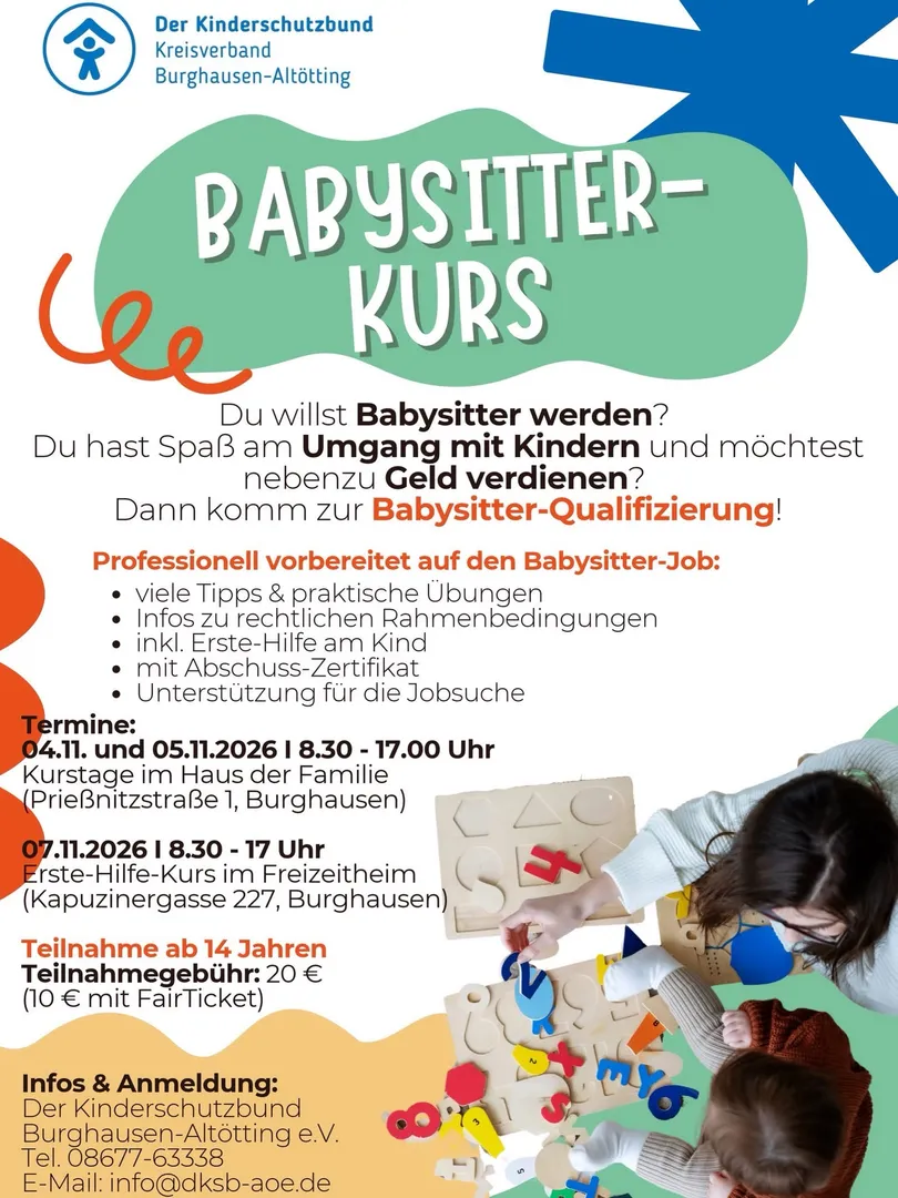 Babysitterkurs in den Herbstferien
