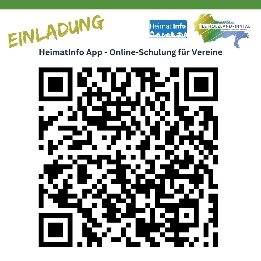 Heute um 19 Uhr: Online-Schulung zur HeimatInfo App für Vereine