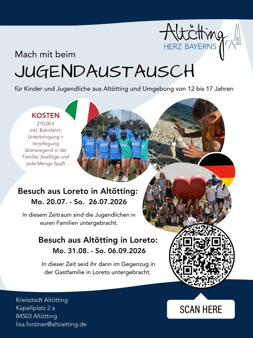 Lust auf Austausch? Anmeldung noch möglich bis 24. Mai