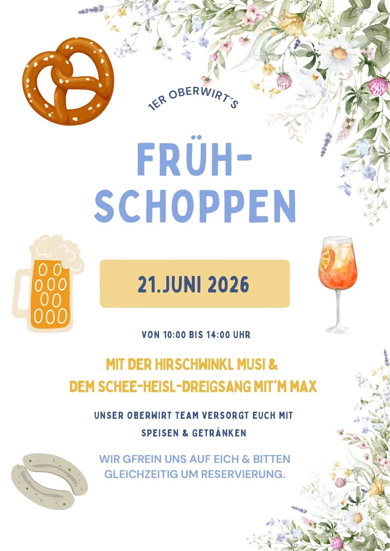 Sommer-Biergarten-Musik-Frühschoppen!