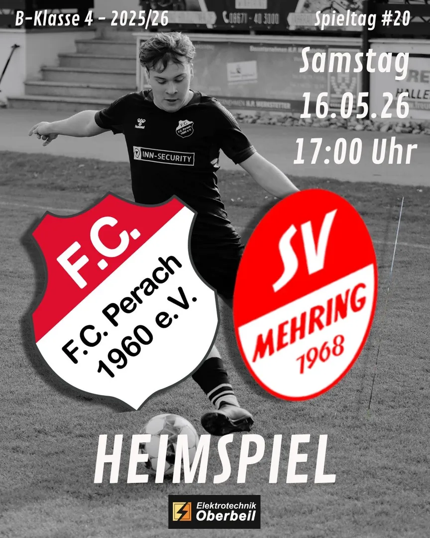Heimspiel Sa. 17:00 