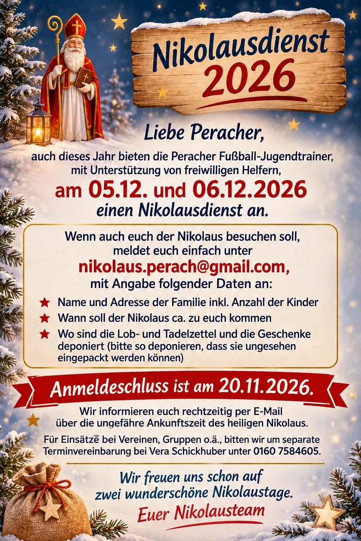 Nikolausdienst FC Perach 