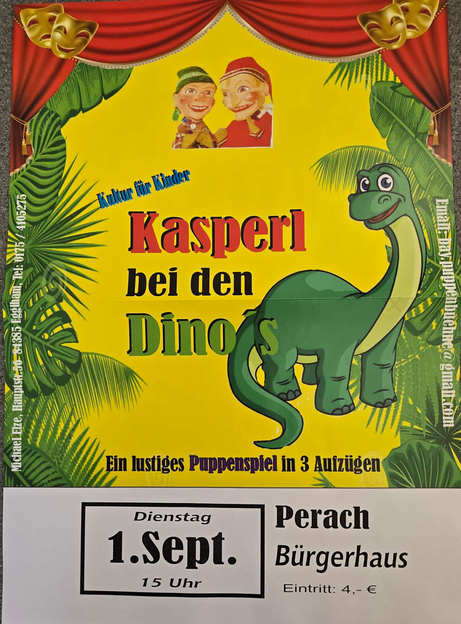 Kasperl bei den Dinos