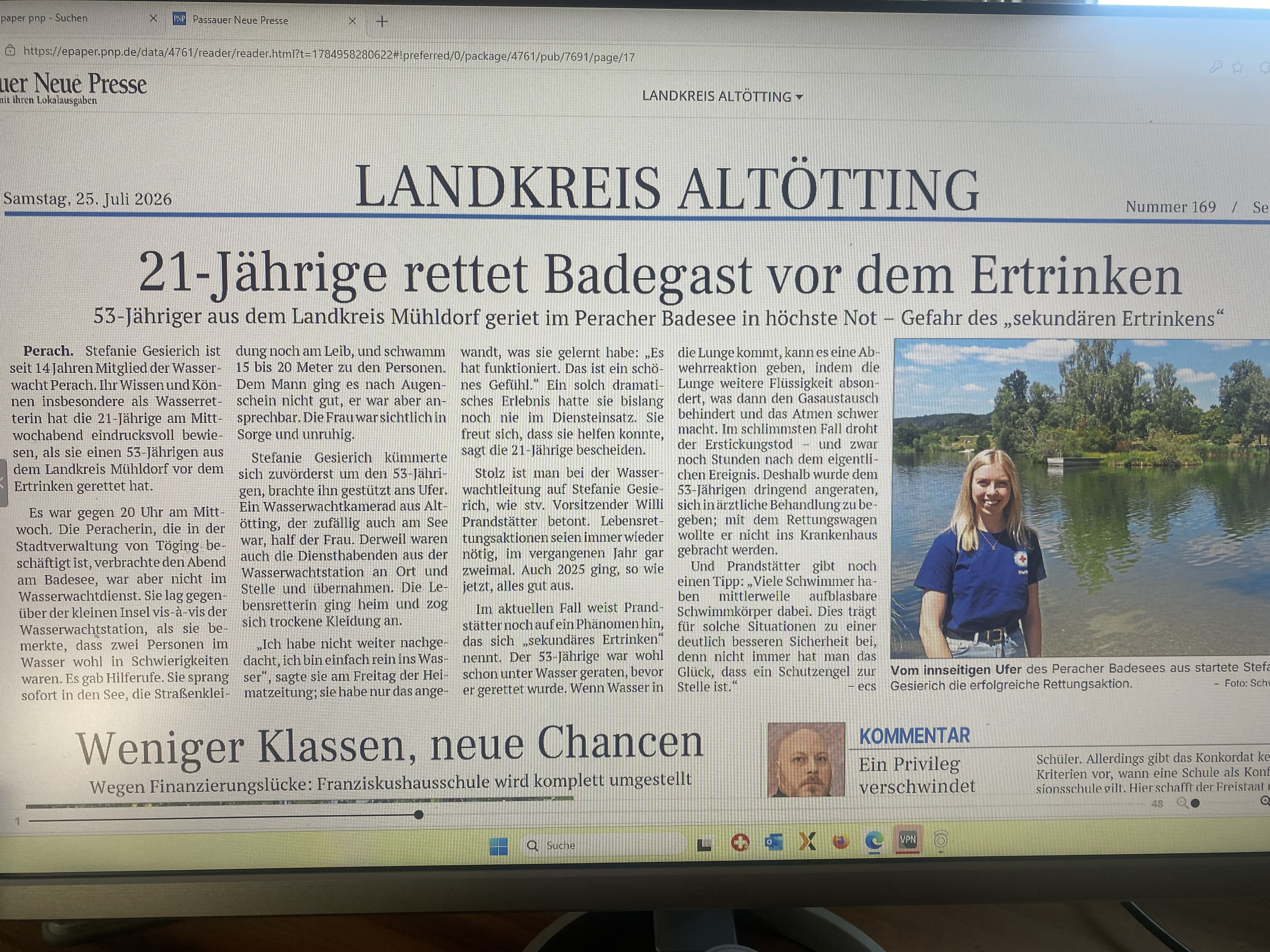 Die Lebensretterin