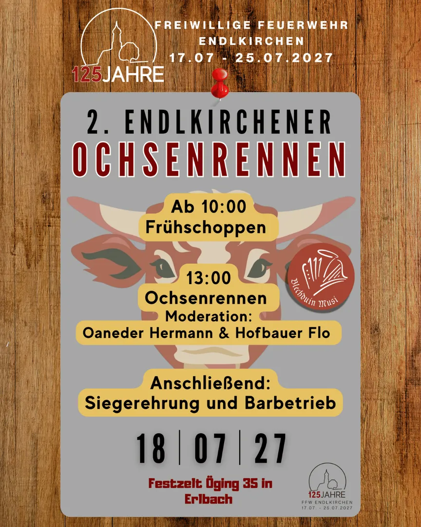 2. Endlkirchener Ochsenrennen