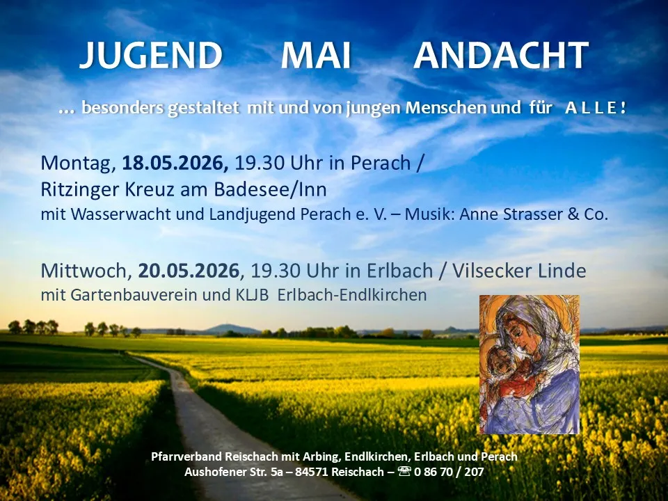 Jugendmaiandachten