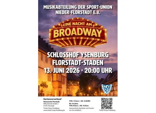 Openair Sommerkonzert der Musikabteilung Florstadt
