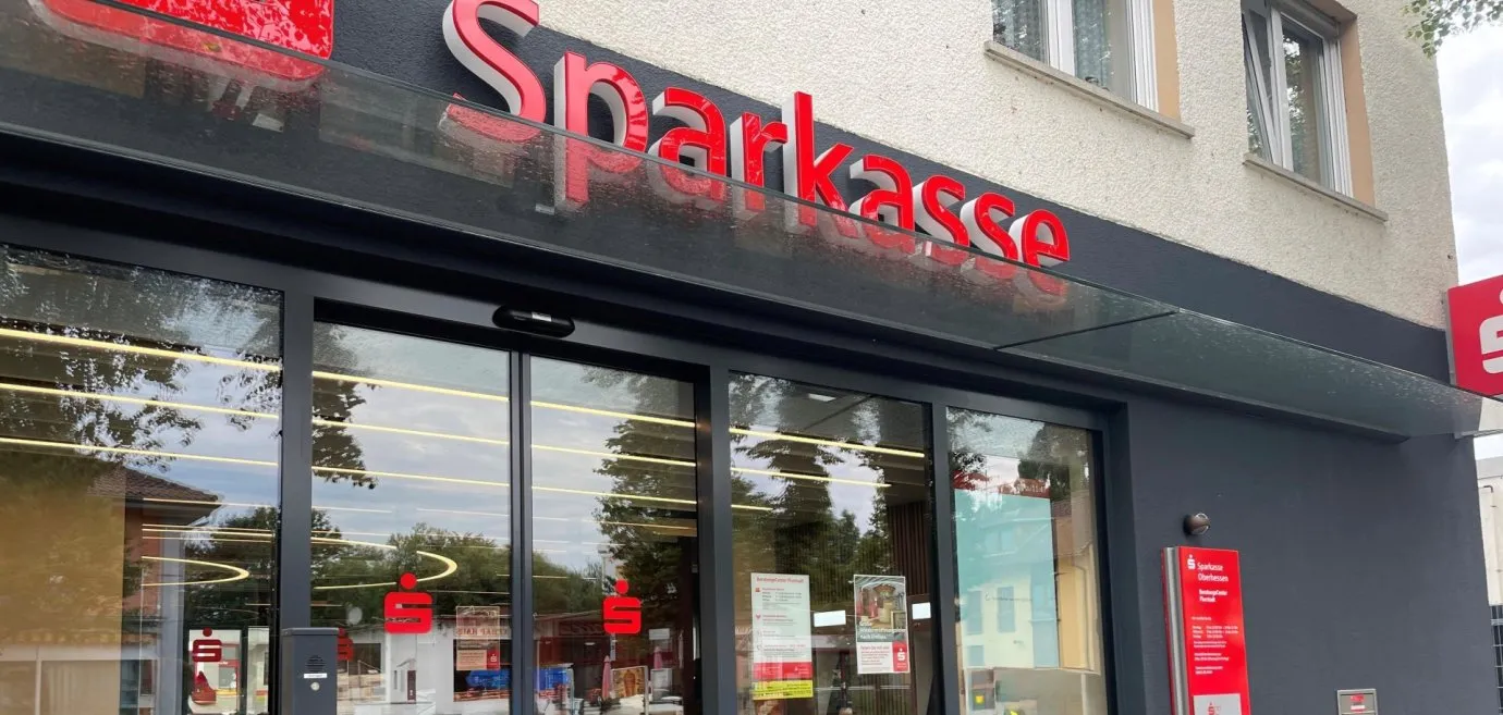 Sparkasse in Florstadt lässt Mängel beseitigen