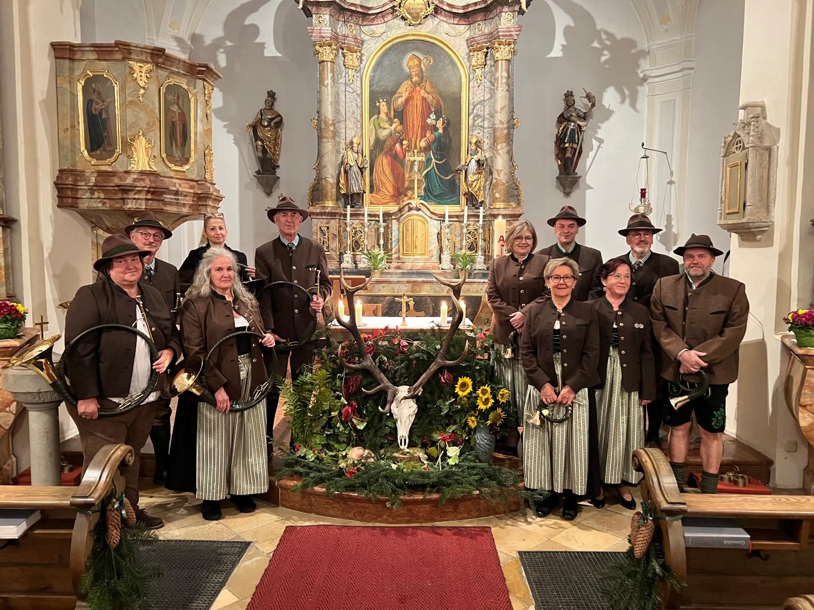 Hubertusmesse in  Aldersbach