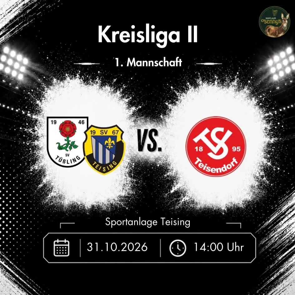 Matchday unserer 1. Mannschaft vs. Teisendorf