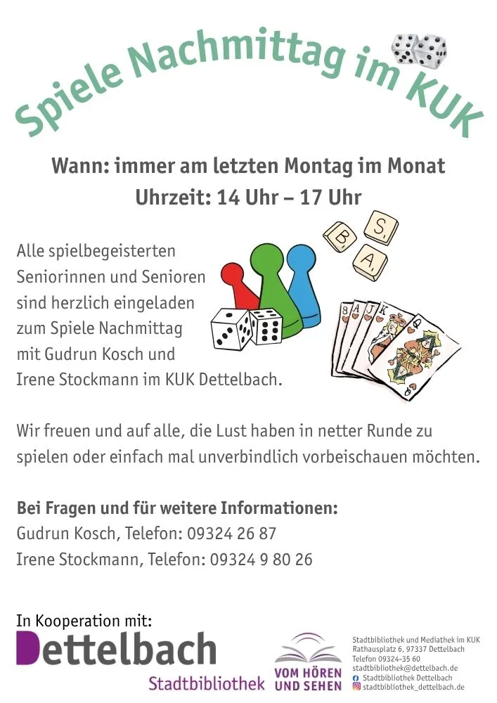 Spiele-Nachmittag im KUK