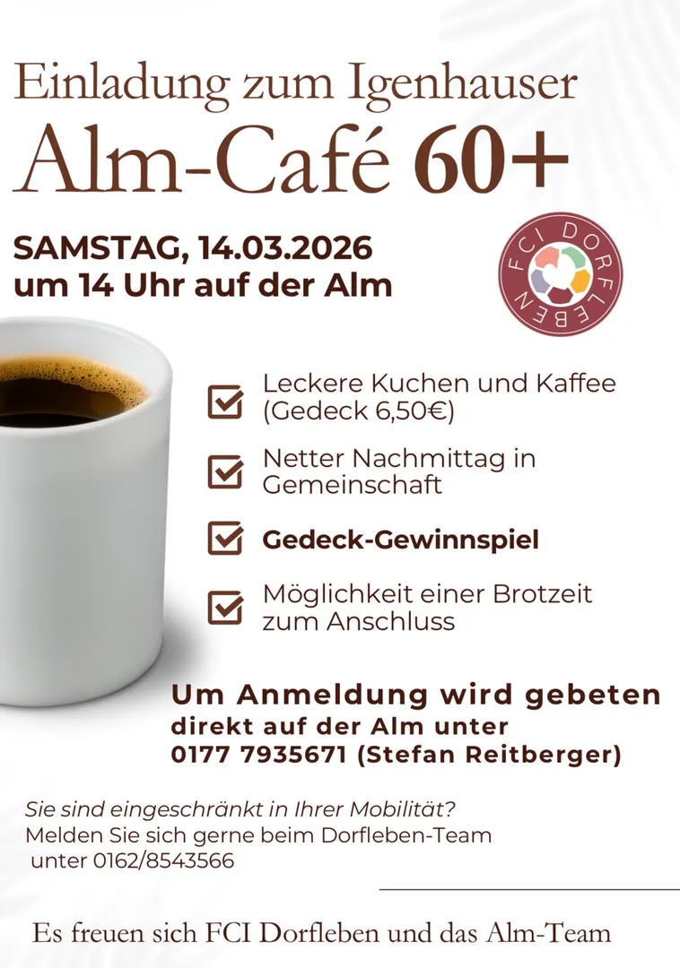 Igenhauser Alm-Café 60+