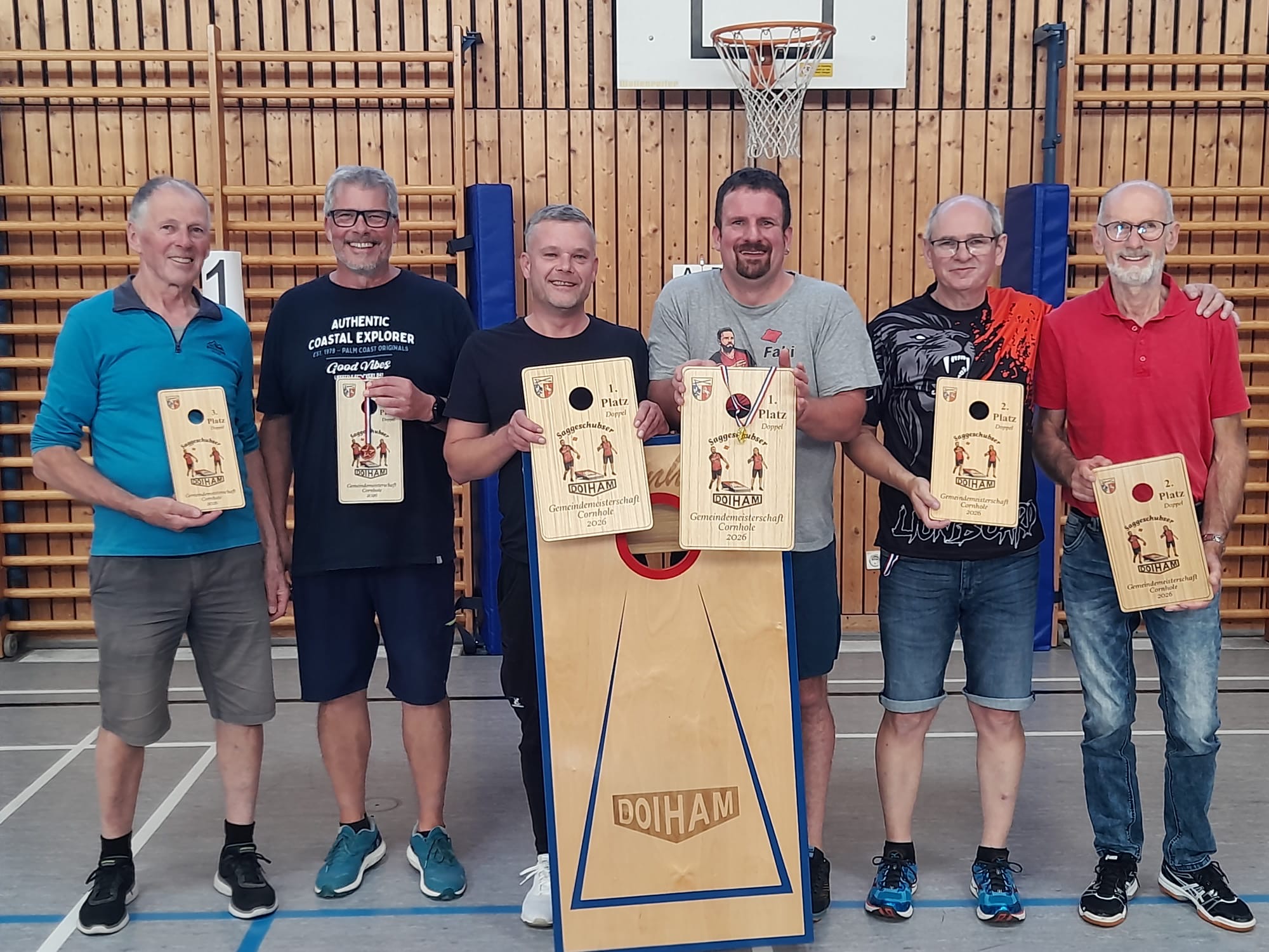 1. Gemeindemeisterschaft im Cornhole 
