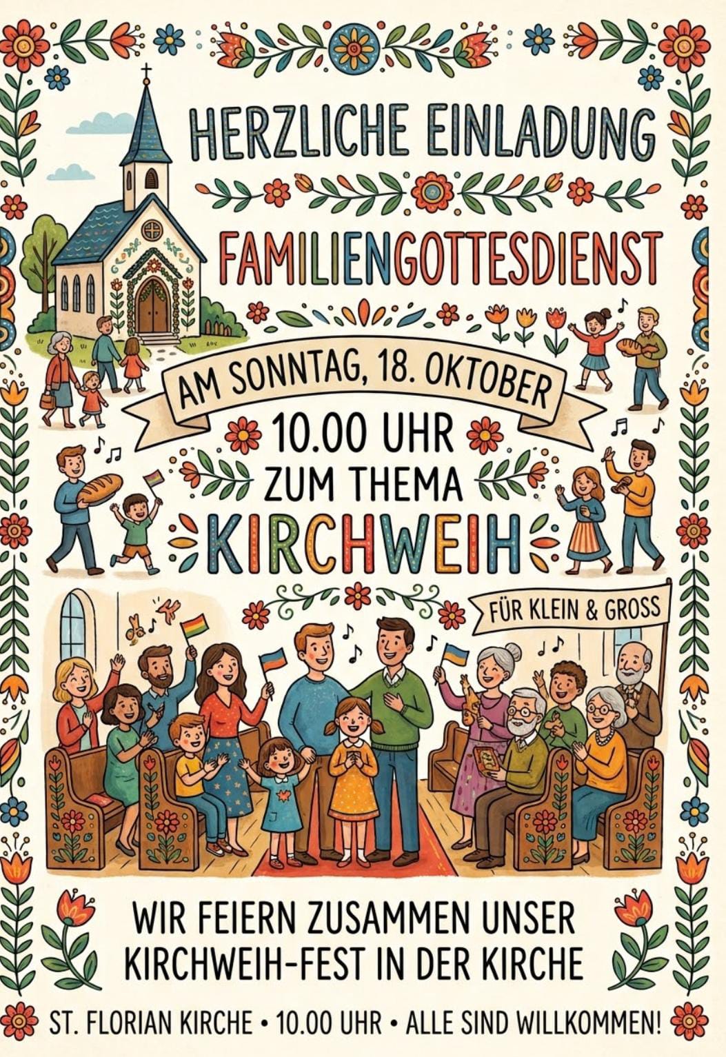 Fraunberg: Familiengottesdienst am Kirchweihsonntag