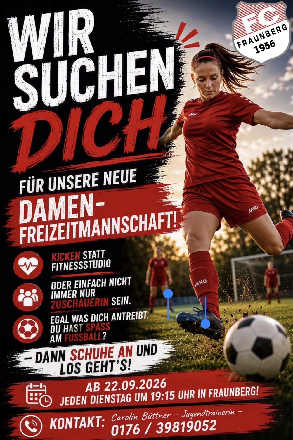 Neugründung Damen Freizeitmannschaft