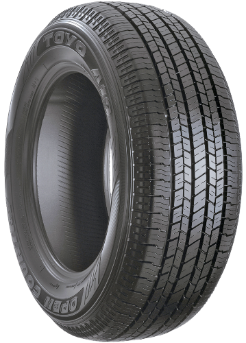 Tread picture of the toyo tires original equipment summer offroad tire open country A19