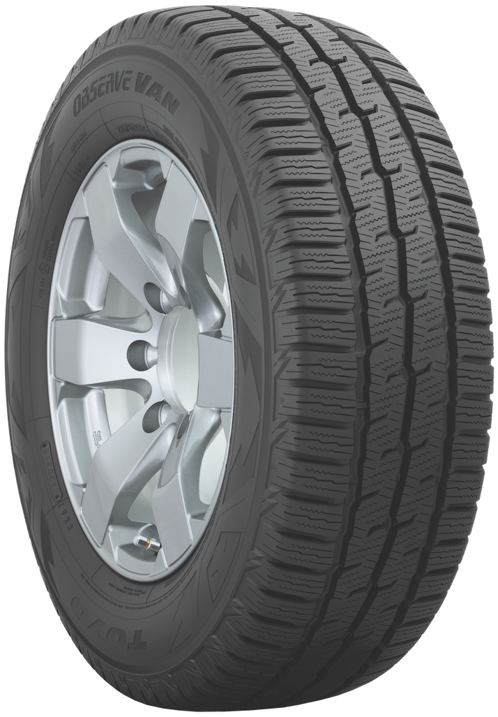 Tread picture of the toyo tires winter van tire Observe Van