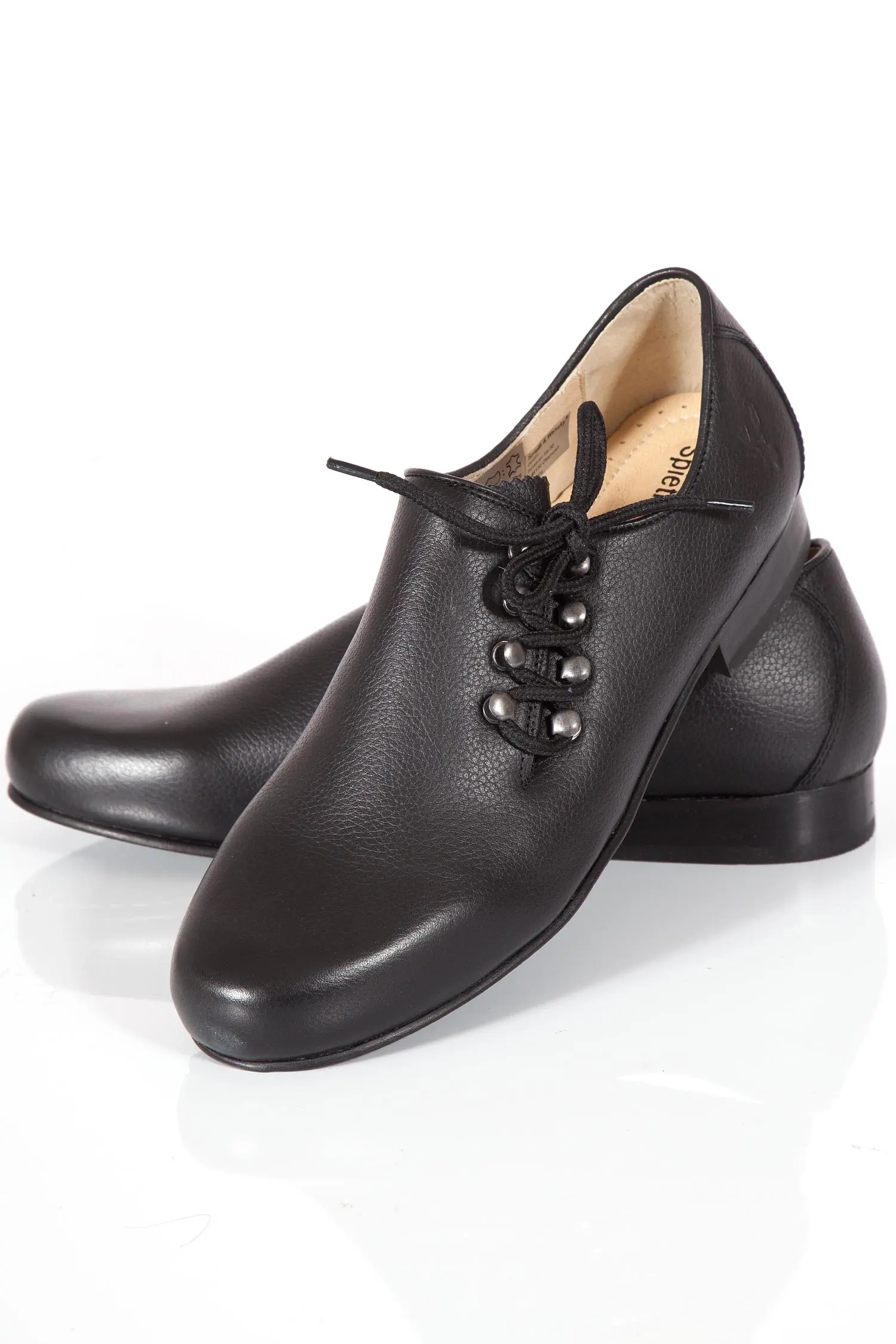 Herren Trachten Haferlschuhe Hans in schwarz paar