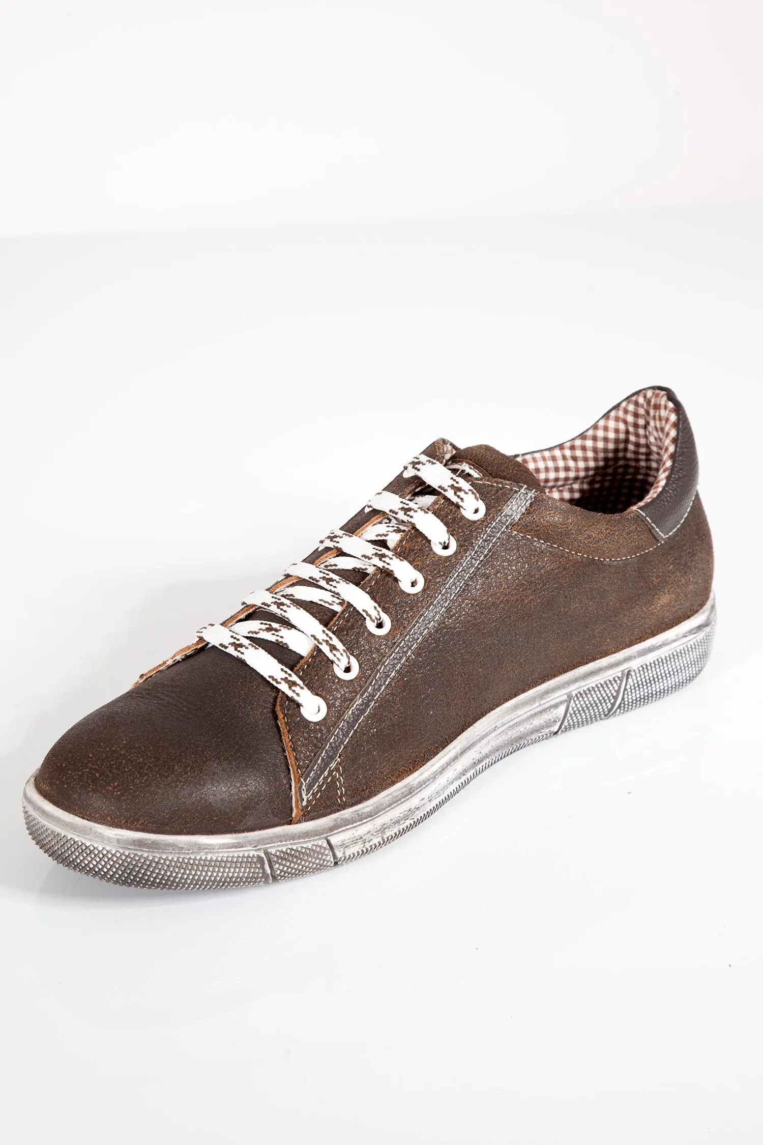 Trachten Sneaker Siegfried in bernstein dunkelbraun 