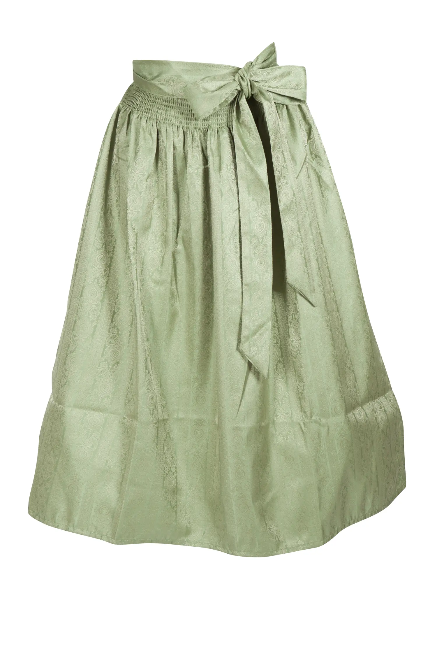 Dirndlschürze Corinna in hellgrün 70 cm