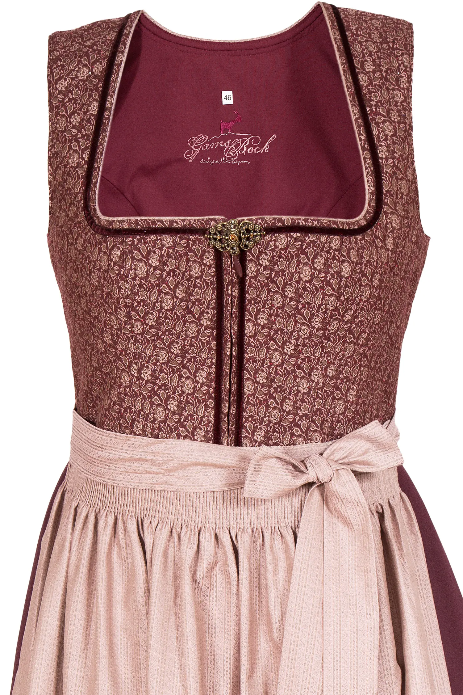 dirndl-lang-bordeaux-rosa-xxl-3043-0118-rt8-xl-20-10a-5392-b Langes Dirndl in bordeaux und altrosa auch in XXL XXL Mieder