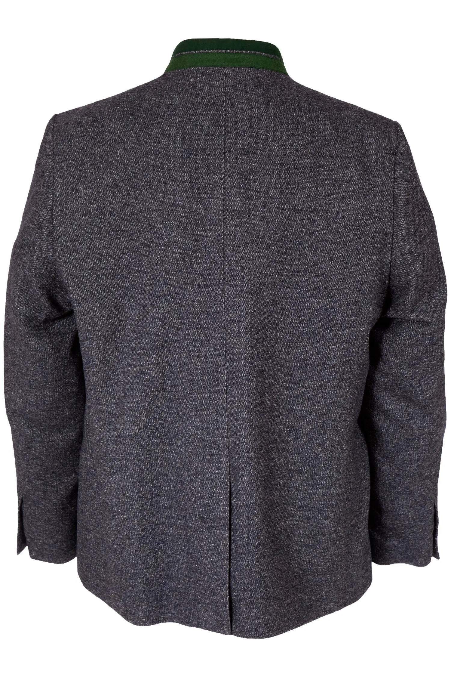 Herren Trachtenjanker Salz&Pfeffer & grün XXL hinten