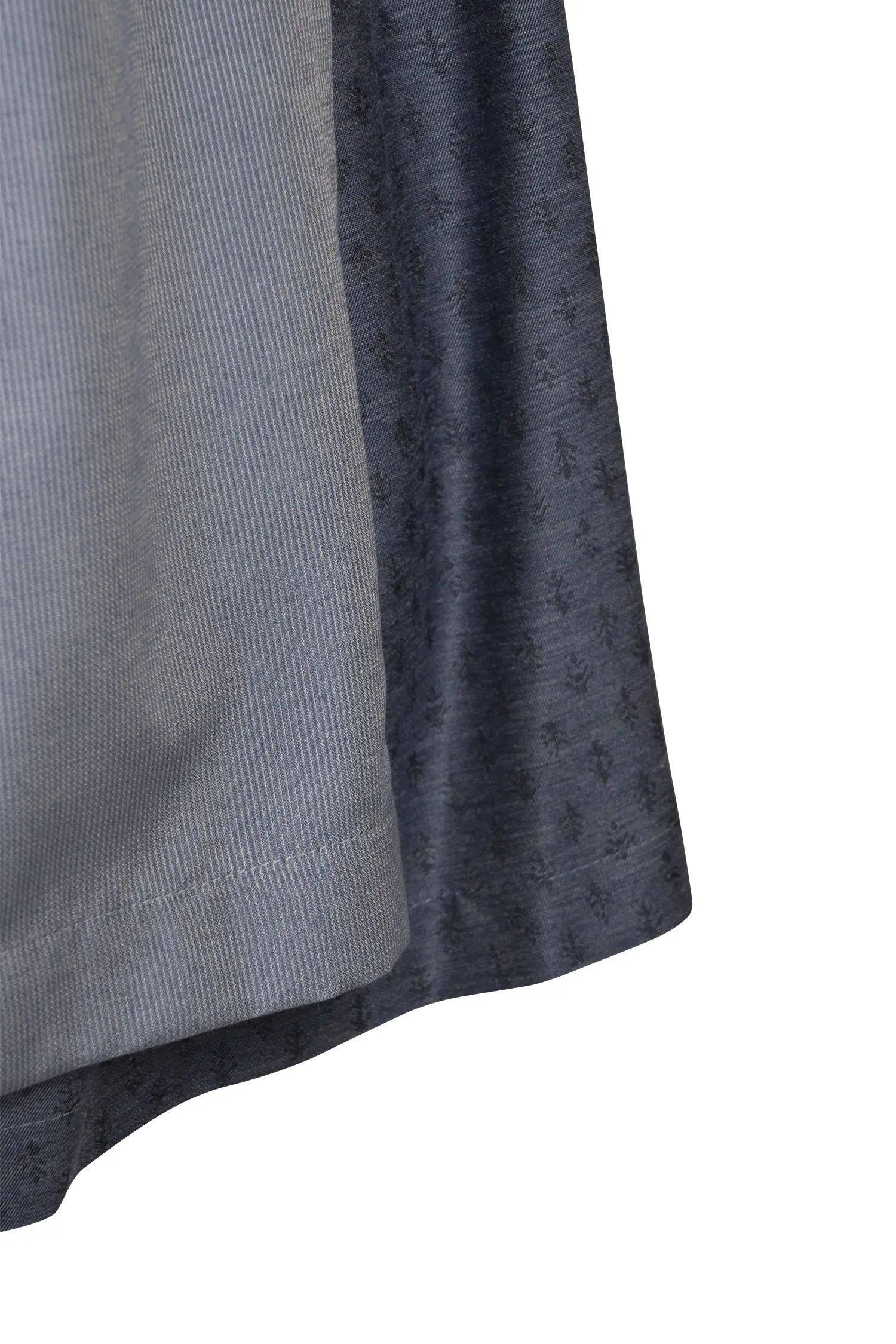 Blaues Designer Dirndl von Sissi ey! Detail Rock