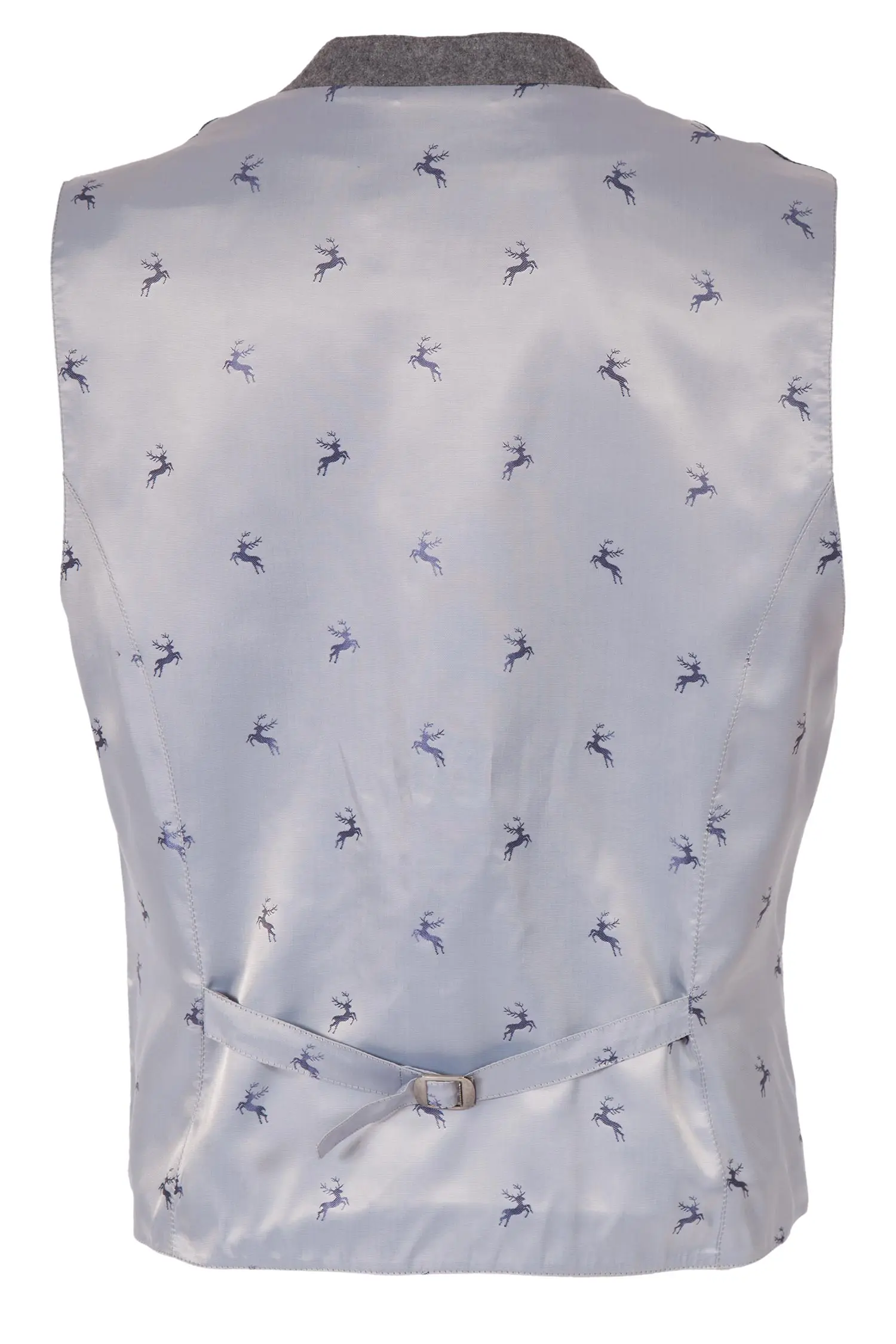 Trachtenweste Langenlois in dunkelblau hinten