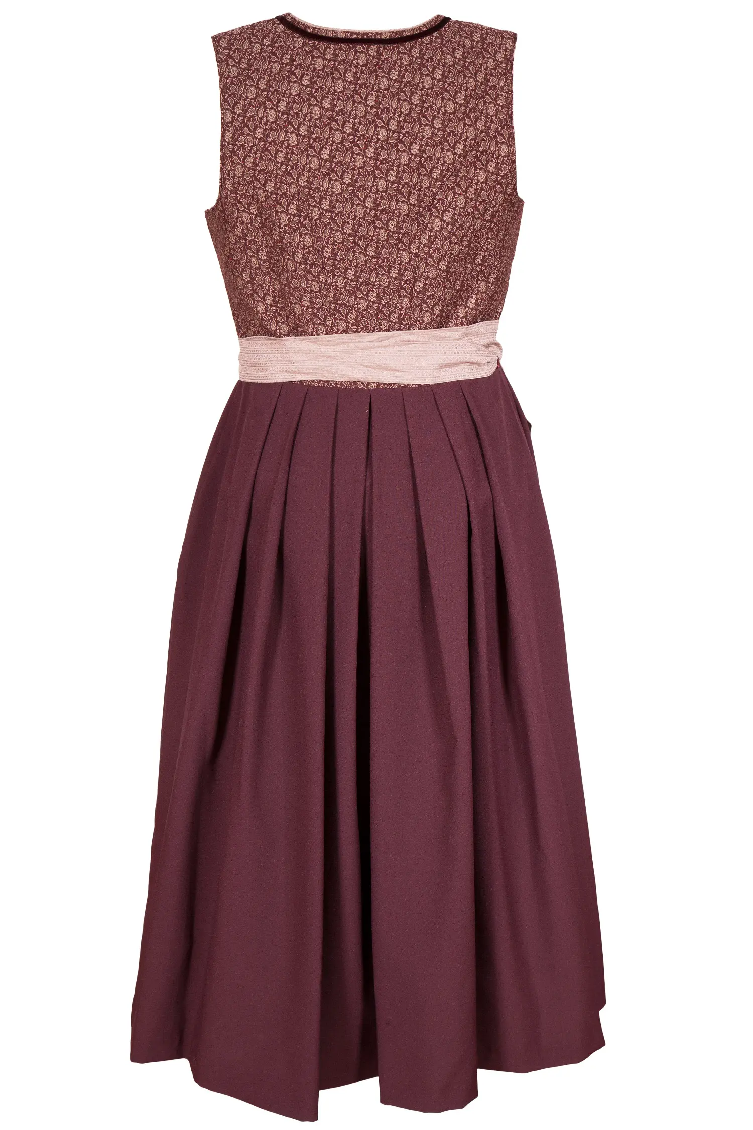 dirndl-lang-bordeaux-rosa-3043-0118-rt8-xl-20-10a-5392-c Langes Dirndl in bordeaux und altrosa auch in XXL XXL hinten