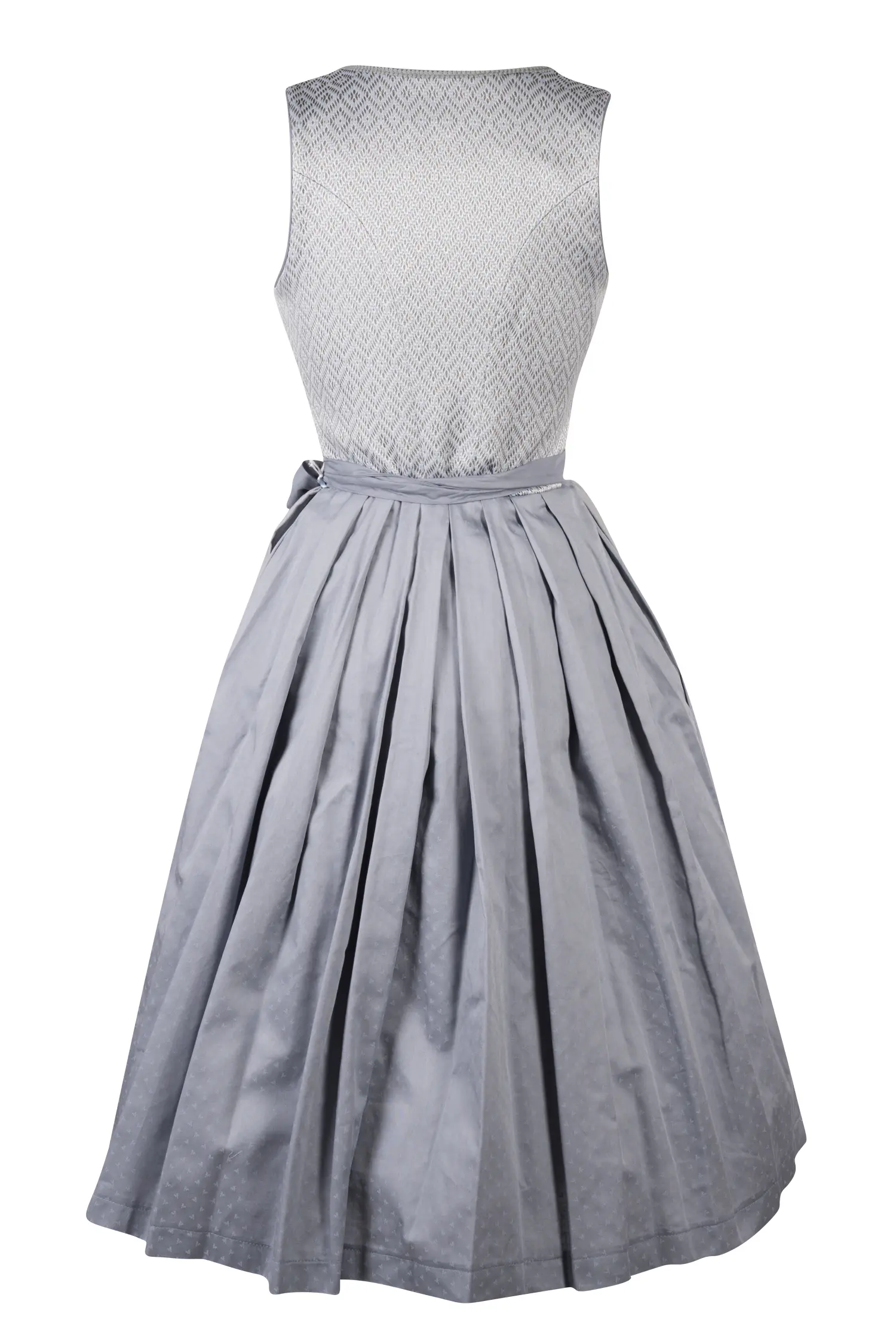 Dirndl von Sissi ey! in Hellblau Rückansicht