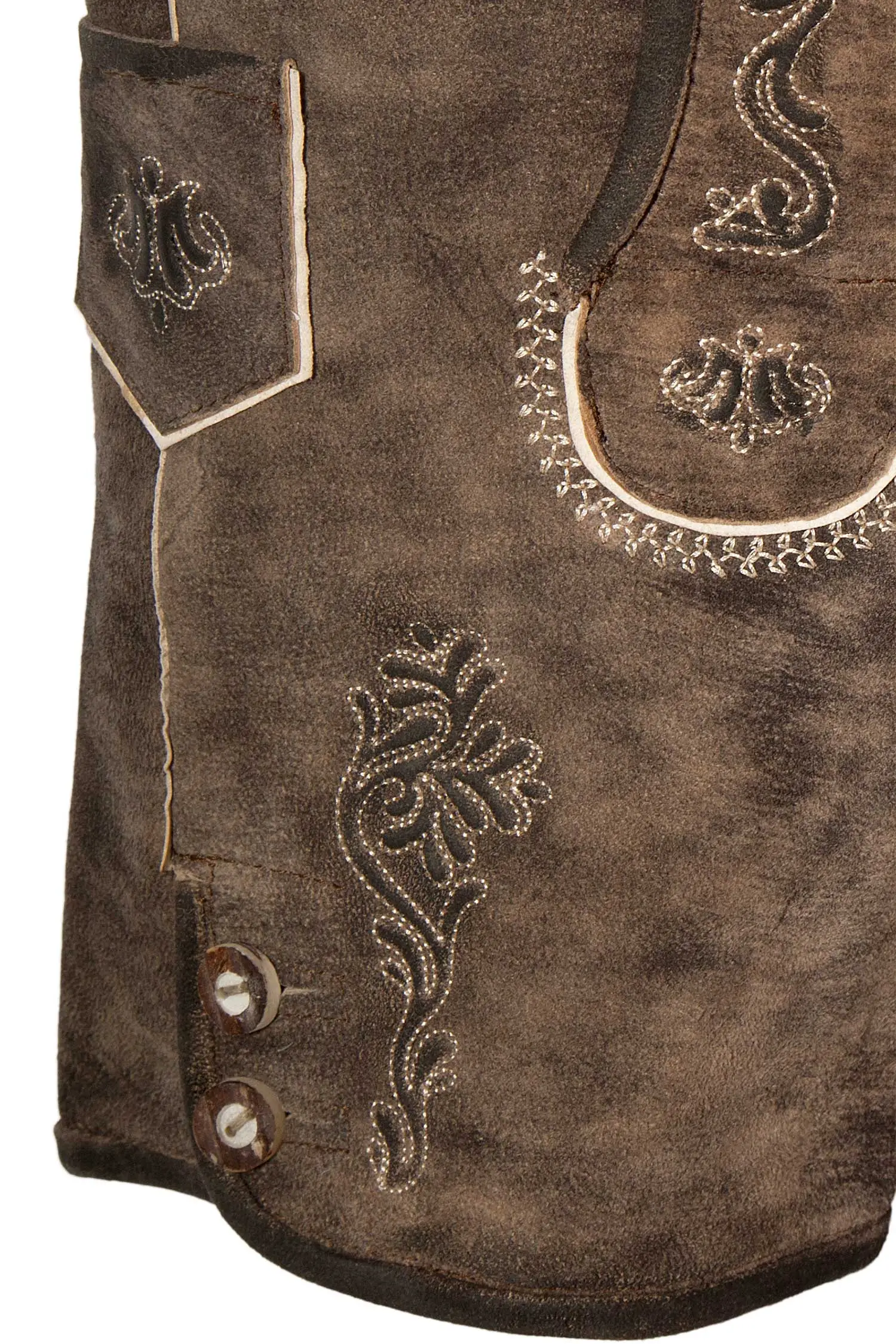 kinder-lederhose-leo-schiefer-4710-1031-an4-19-04a-8069-d Kinder Trachten Lederhose Leo in schiefer bein