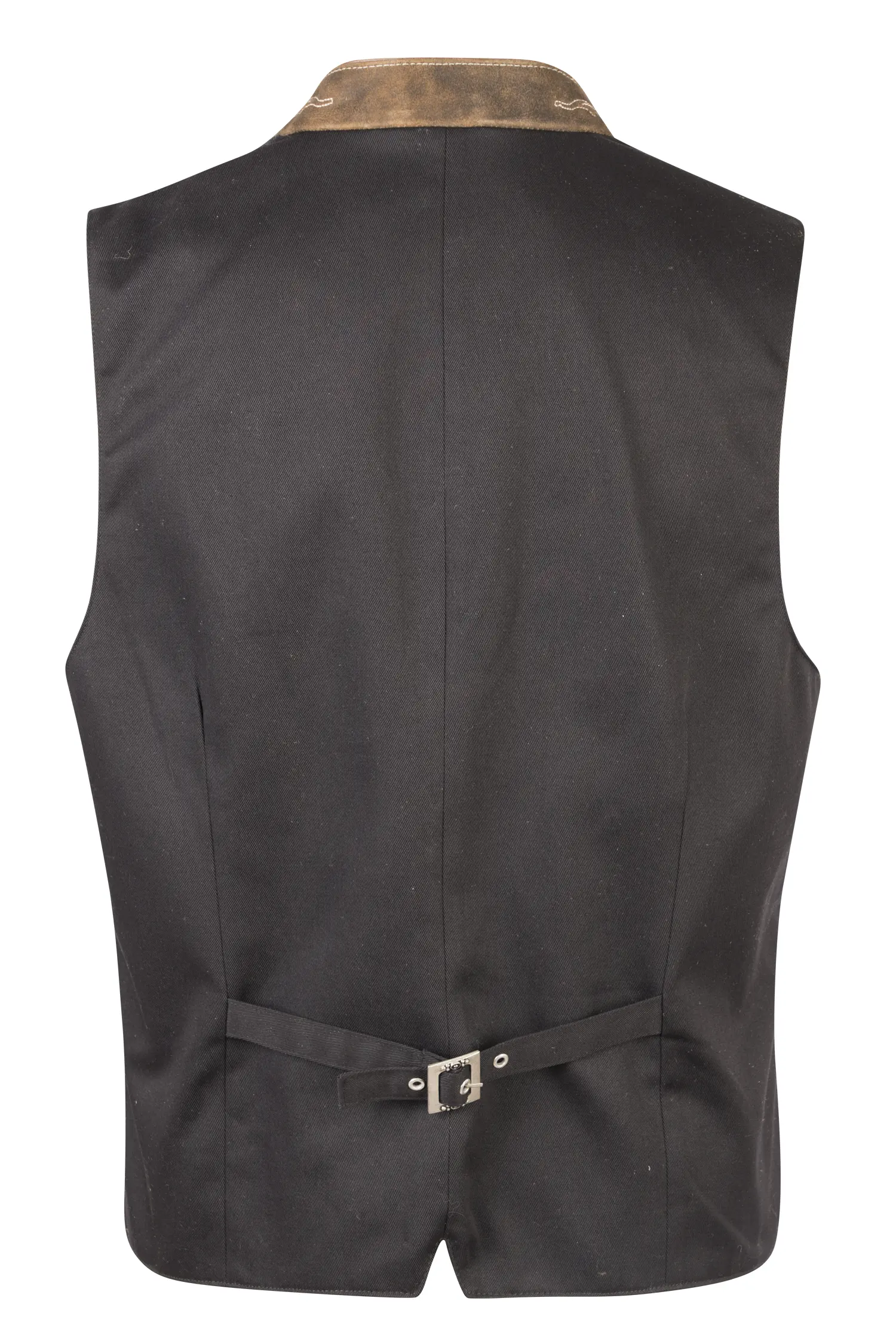 Trachtenweste Westsee in anthrazit - Rückansicht