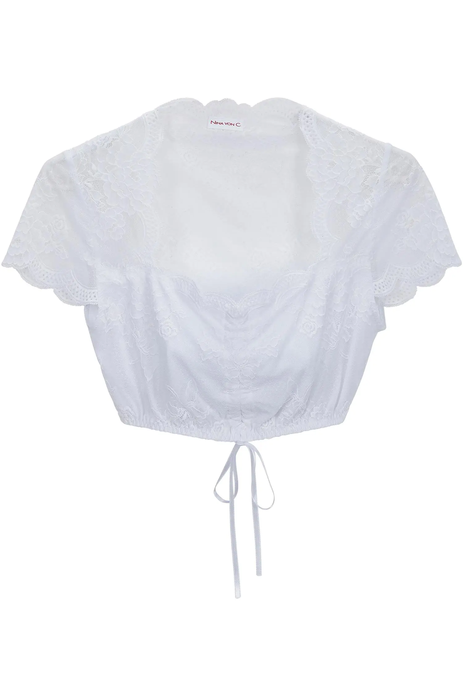 Nina von C Bluse in Weiß