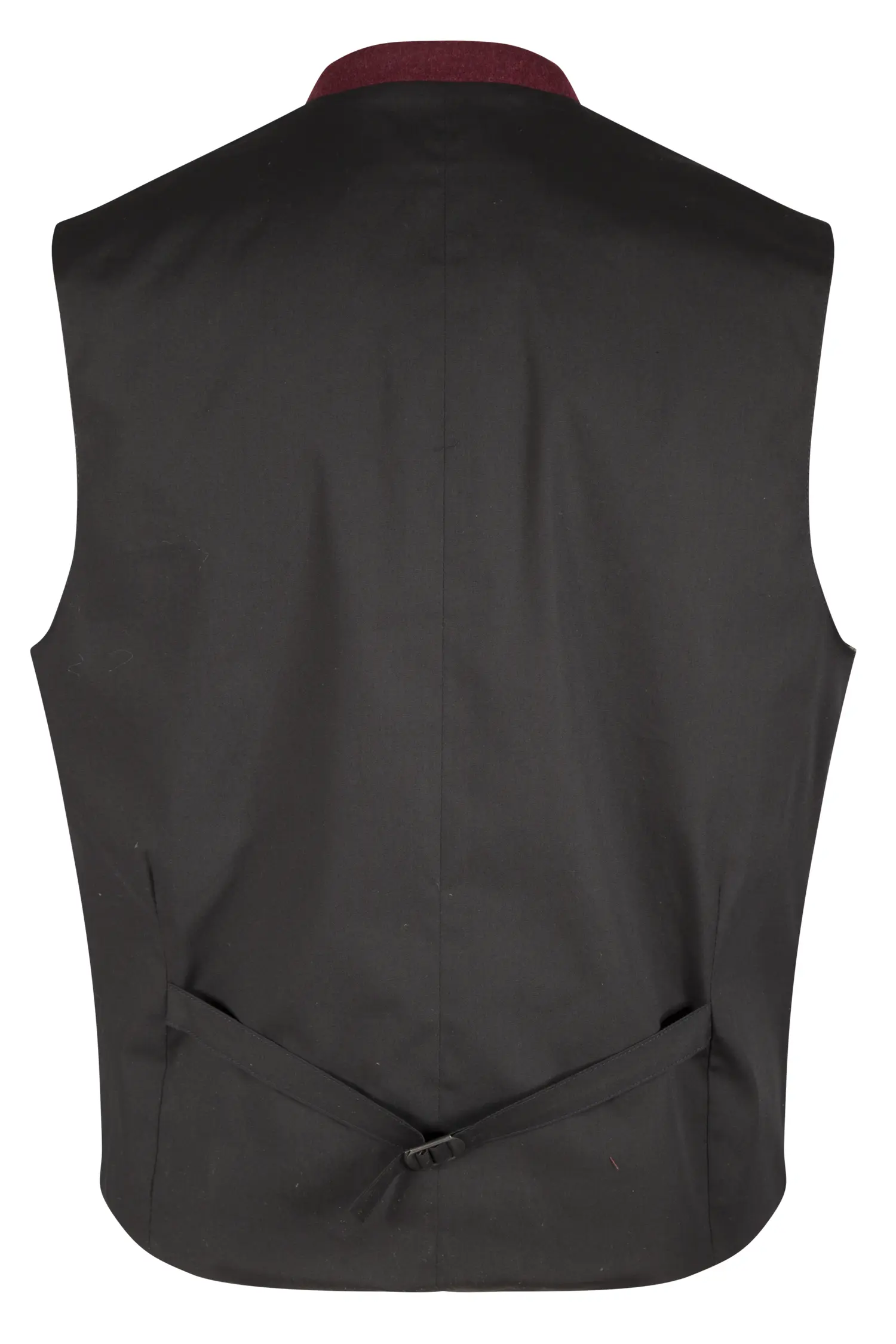 1345-0201-RT823-05-b6473-1 Trachtenweste in bordeaux von Gamsbock - Rückansicht