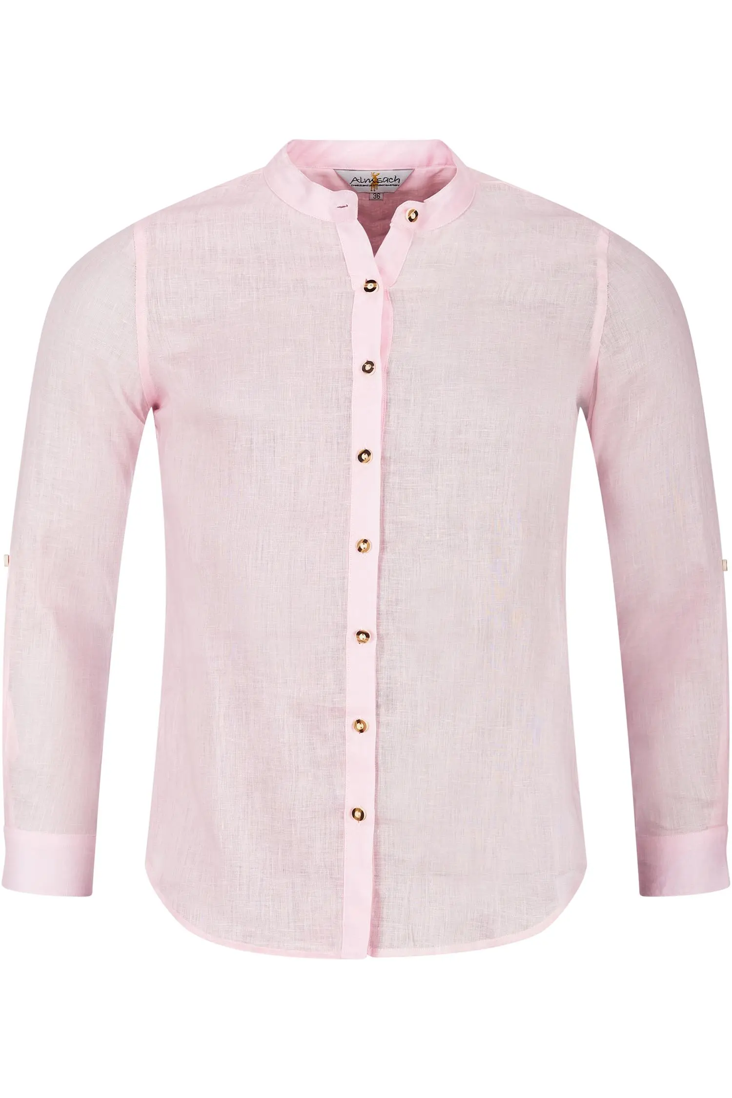 Leinenbluse in rosa von Almsach Almsach Bluse in Rosa