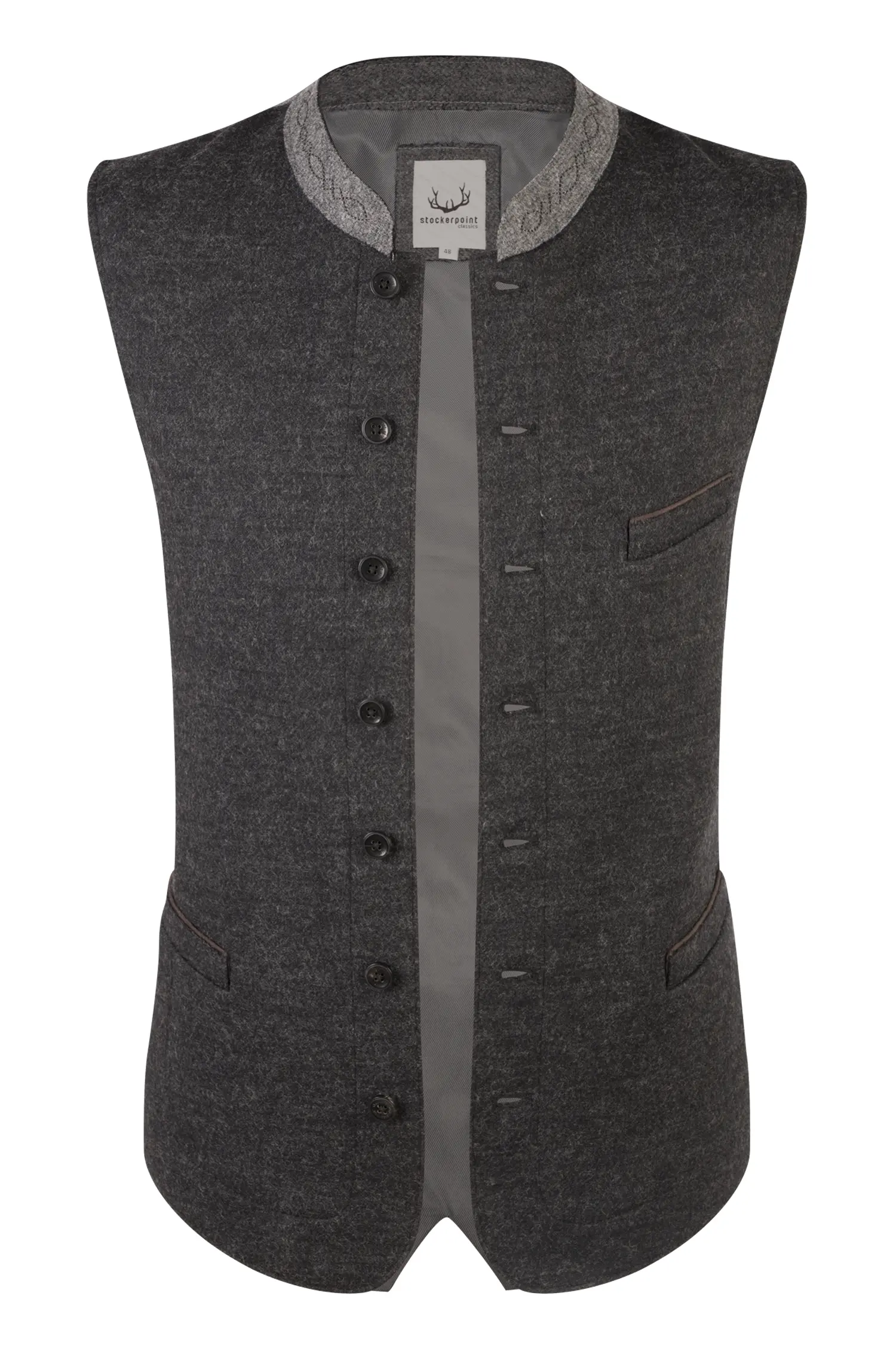 Trachtenweste Jules in anthrazit