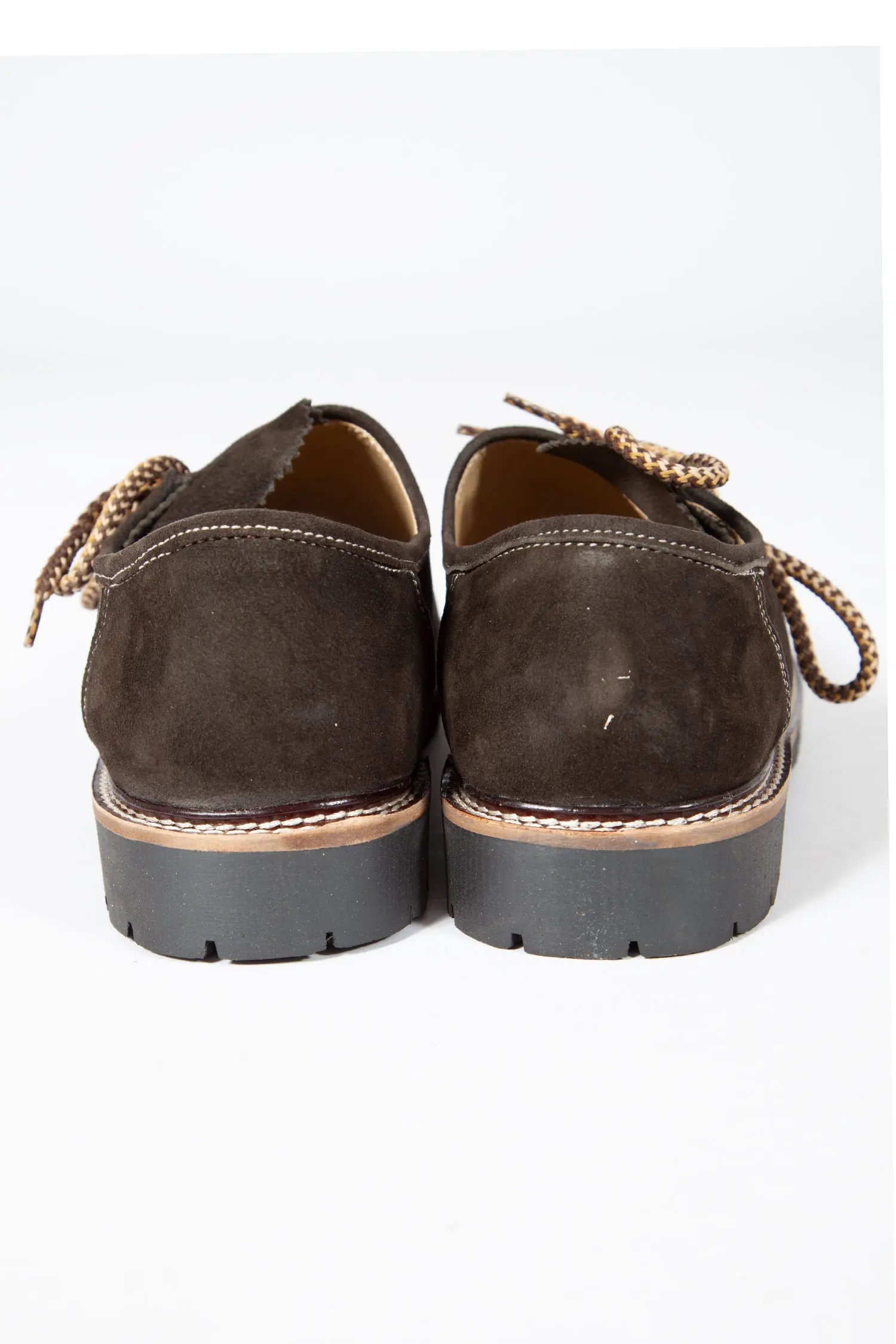 1709-0165-ba9-23-06-d0653c Trachtenschuhe Julian dunkelbraun - Detail Rückansicht