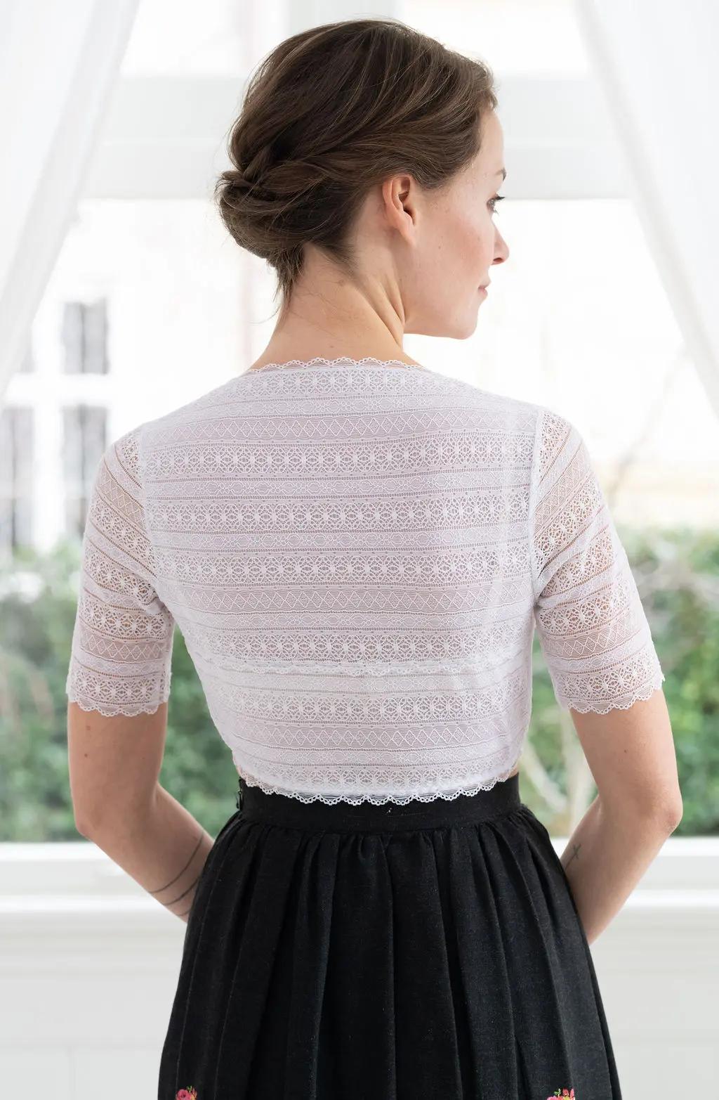 Weiße Bluse My Choice