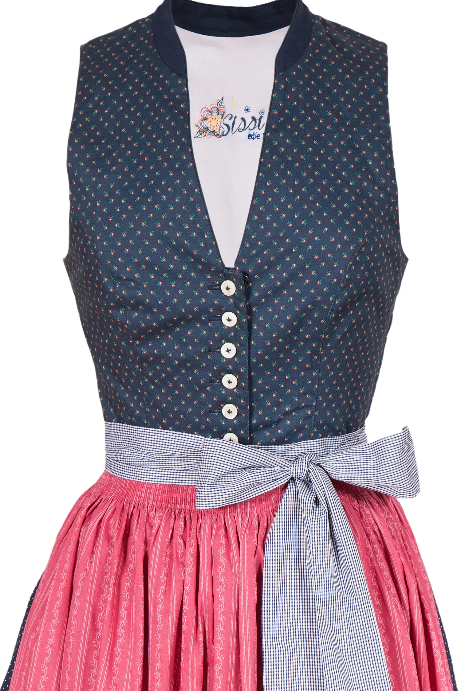 midi-dirndl-blau-beere-3091-1490-bl9-20-08b-2039-b Midi Dirndl in blau mit hochgeschlossen Mieder