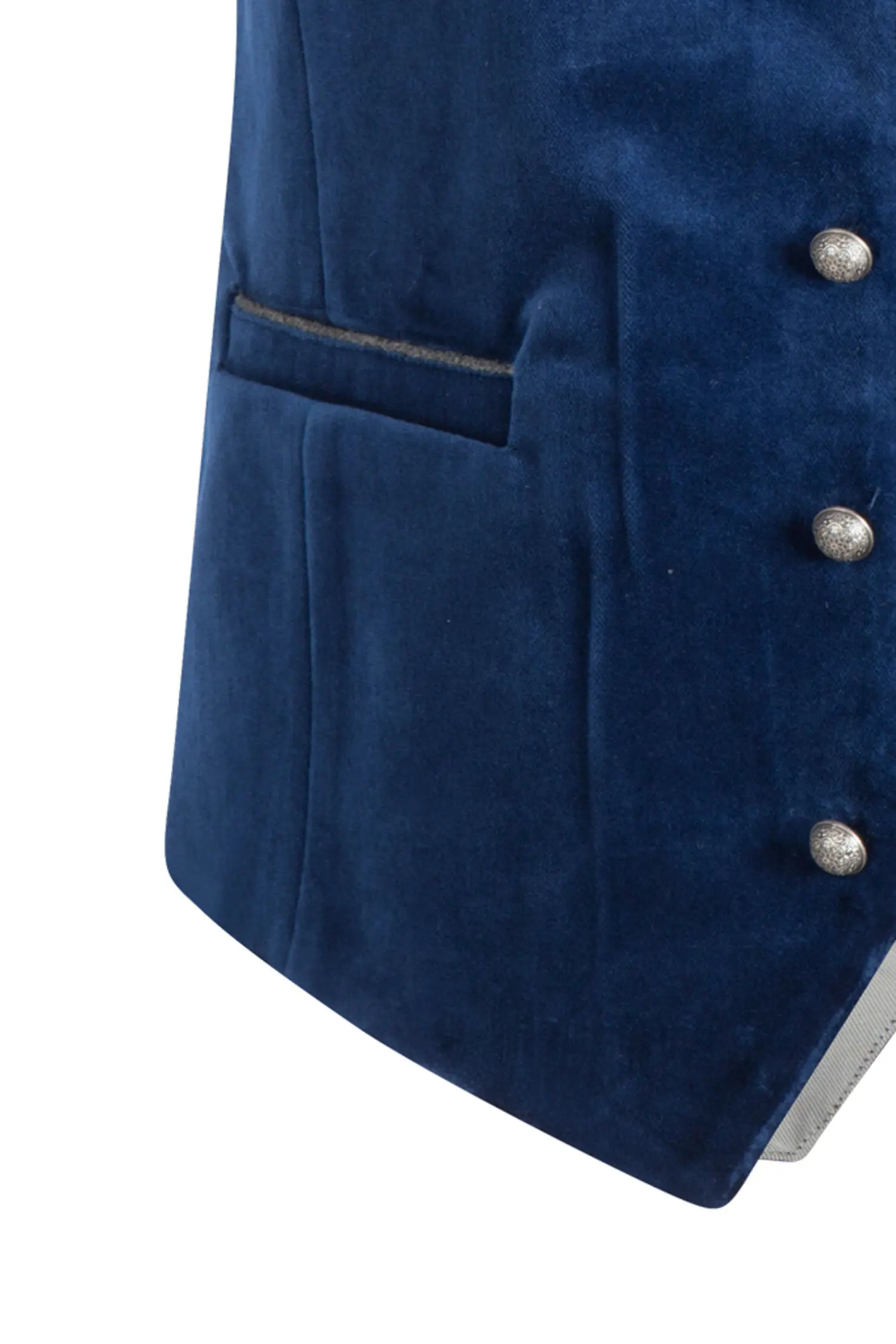 1342-1490-BL8-23-05-e7122-2 Trachtenweste Lorenzo in dunkelblau - Detail Taschen