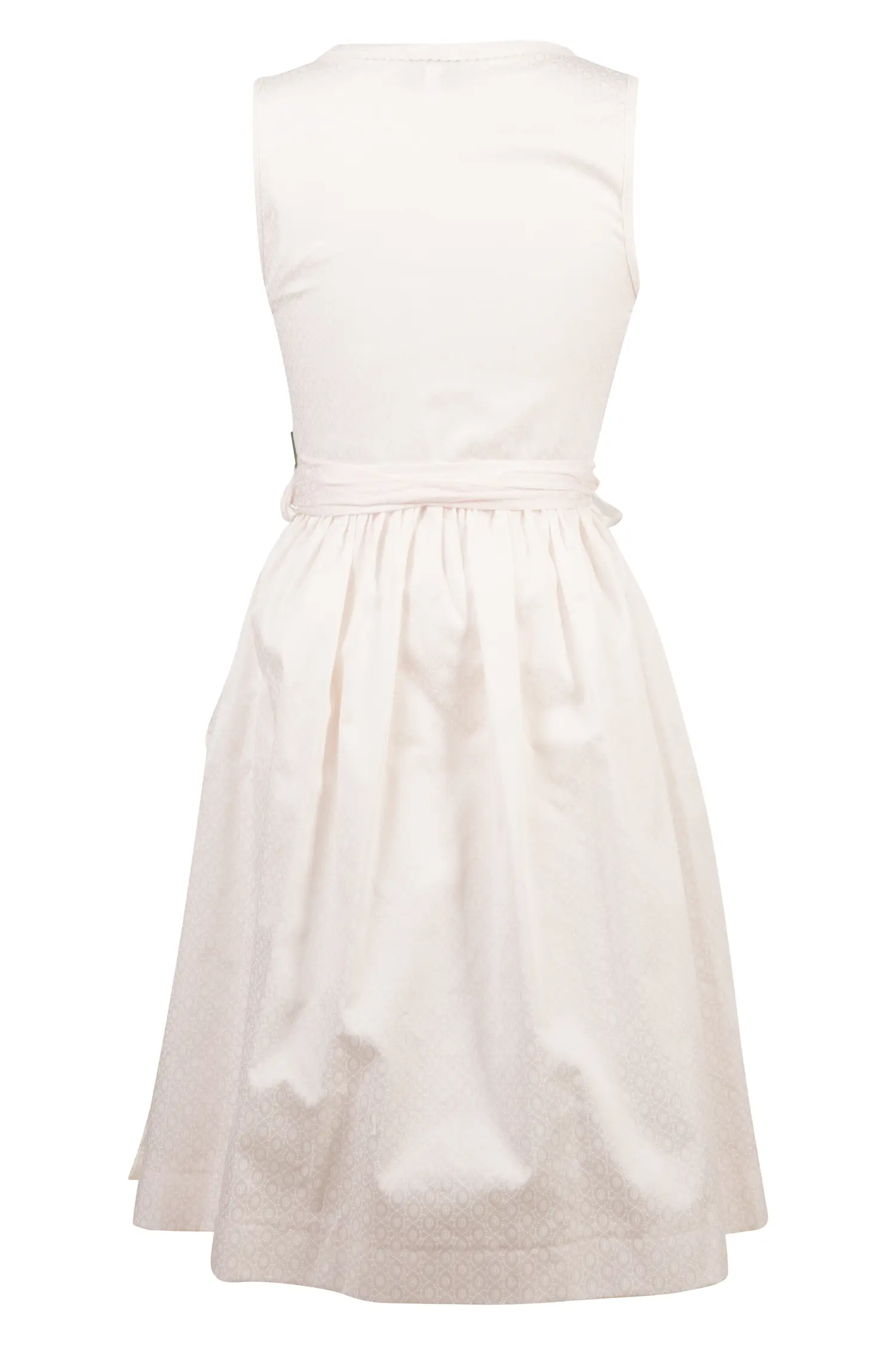 Kinderdirndl Alina in Zartrosa Rückansicht