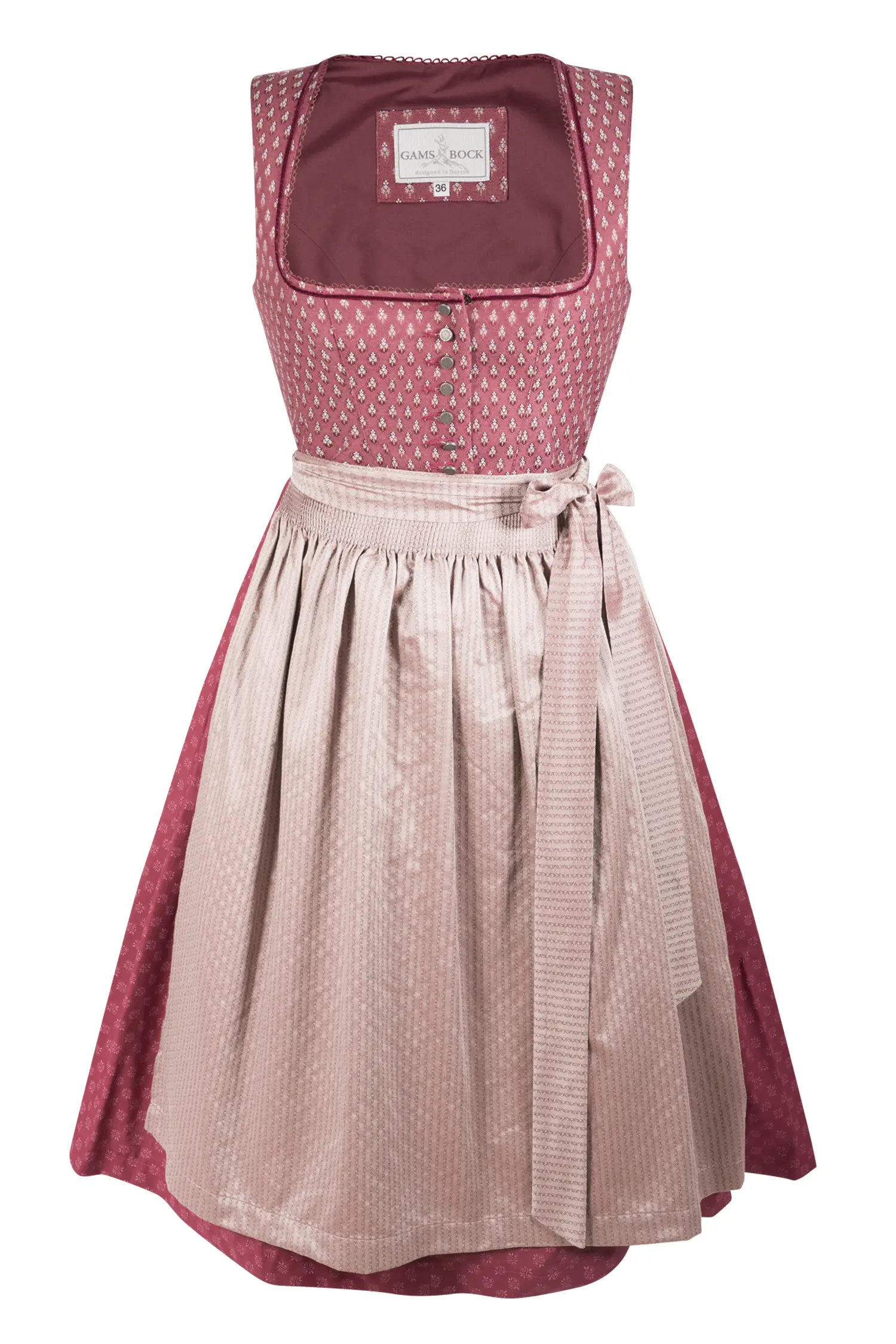 3098-0373-rt5-23-08-09-Di_01445 Gamsbock Dirndl in satten Rottönen