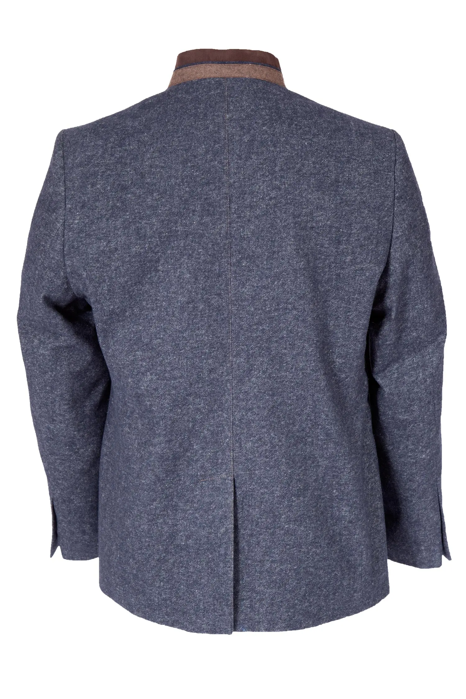 Herren Trachten Janker Baden in dunkelblau hinten