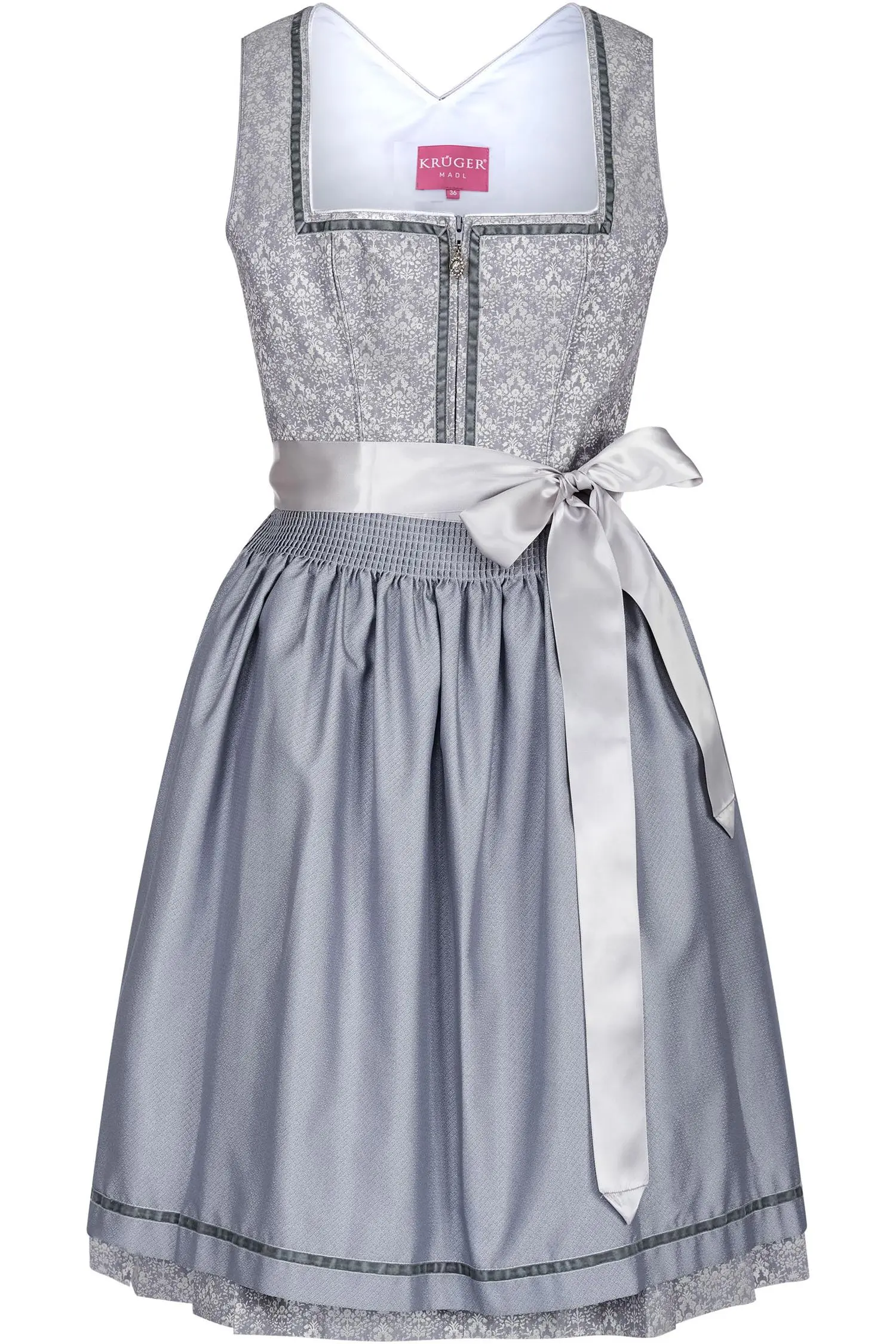 Krüger Dirndl Carissa in grau